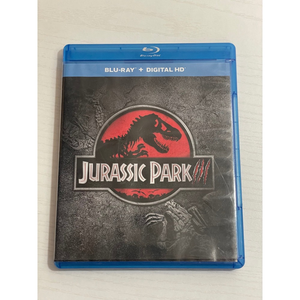 Jurassic Park III Blu‎ Ray Digital HD Movie Film Disc Tested Works